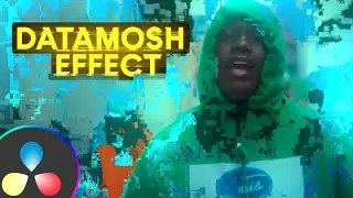 HOW TO create the DATAMOSH / DATAMOSHING EFFECT in AVIDEMUX & DAVINCI RESOLVE | Tutorial
