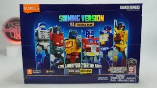 Unboxing: @Blokees Transformers Shining Version 02 1985 Edition Model Kits