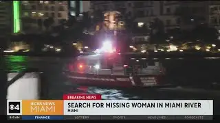 Search for missing woman in Miami River