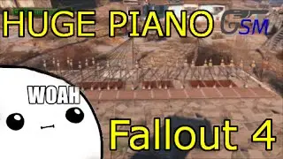 Giant Powered Speaker Piano! Fallout 4