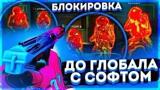 Блокировка - До Глобала с Софтом. Читы на кс го