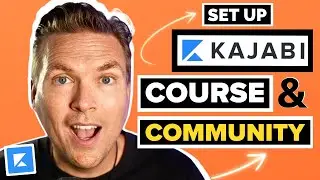 Kajabi: How to add a COMMUNITY to a COURSE (Full tutorial)