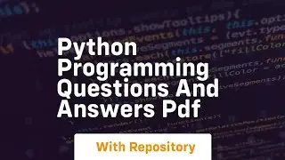 python programming questions and answers pdf