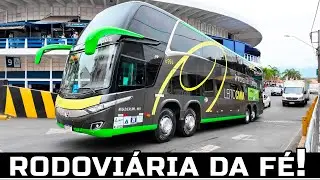 A RODOVIÁRIA DE APARECIDA É UM CAOS NO MEIO DA RUA | MOVIMENTO DE ÔNIBUS NA CIDADE DE APARECIDA