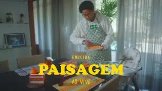 Emicida - Paisagem - Ao Vivo #AmarEloAoVivo