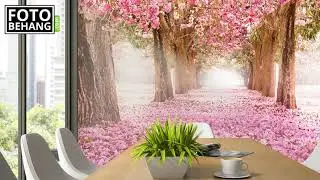 Inspiratie voor bloemen, planten en bomen Fotobehang