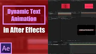 How to Create a Dynamic Text Animation in After Effects