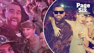 Fans cheekily notice Taylor Swift’s smudged red lipstick at NYE party, blame Travis Kelce