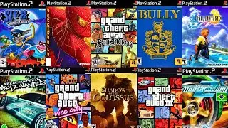 Top 25 Best OPEN WORLD Games for PS2 (Open World Ps2 Games)