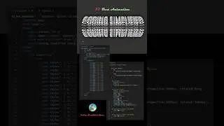 3D Text Animation using CSS. #html #css #tutorial #project #shorts
