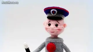 Амигуруми: схема Светофор-регулировщик | Игрушки вязаные крючком - Free crochet patterns.
