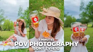 POV PHOTOGRAPHY SONY ZV-E10 ! Foto Product 5 Menit !!