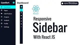 React Dashboard Sidebar - Beginner Navigation Tutorial