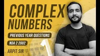 ENDGAME || 10 Yrs PYQ's || Complex Numbers || FREE NDA COACHING
