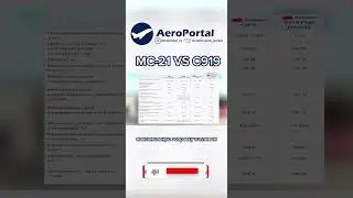 Сравнение МС-21 и С919 #Shorts @AeroPortal