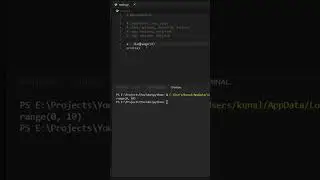 The Python Range Function Does This?? #python #programming #coding