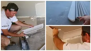 How to cut cornice crown molding