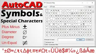 #44 | Symbols & Special Characters AutoCAD | Plus Minus | Diameter | Degree symbol [deepakverma]