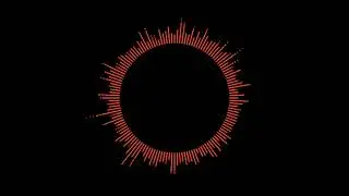 RED Audio Spectrum | Audio Visualizer |  Equalizer EQ | NO COPYRIGHT | Bass Booster | HD OVERLY