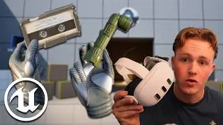VR Procedural Grip Poses in Unreal 5.4 | How to Create Realistic Grip Animations for Any Object