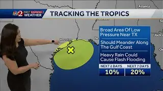 NHC tracking 3 areas on Labor Day weekend