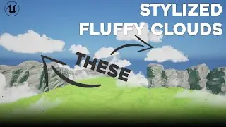 VDB Stylized Fluffy Clouds Shader Setup in Unreal Engine 5