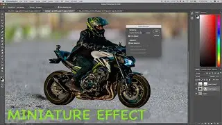 Create a Miniature Effect in Photoshop | Express Tutorial | Beginner Level