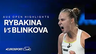 Elena Rybakina v Anna Blinkova | Round Two | Australian Open 2024 Highlights 🇦🇺