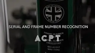 Serial And Frame Number Recognition