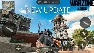 WARZONE MOBILE NEW UPDATE 90 FPS ANDROID GAMEPLAY