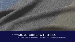 Follow Up on Fabulous Fabrics on Object ID maps + Freebies (3 PBR textures) - Texture 3.2