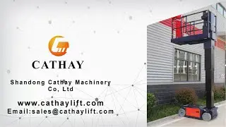 Cathaylift 3 6m~6m low-level access platform Shandong Cathay Machinery Co, Ltd #cathaylift #awp