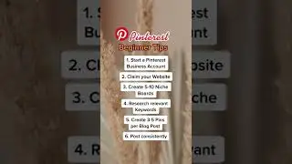 Pinterest Beginner Tips | Pinterest Guide 2022