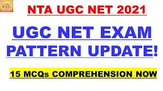Ugc net 2021 Important update