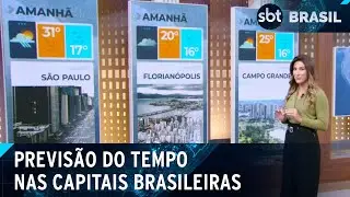 Cidade de São Paulo terá máxima de 31ºC nesta quinta-feira (8) | SBT Brasil (07/08/24)