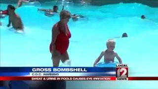 CDC Warning: Sweat and urine in pools causes eye irritation