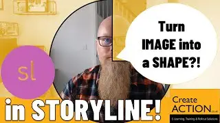 HOW TO change an image into a SHAPE (Articulate Storyline 360)