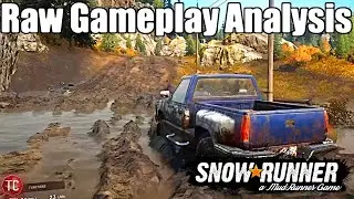 SnowRunner: RAW GAMEPLAY TRAILER FULL ANALYSIS!!