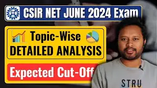 CSIR June 2024: Expected Cutoff and Detailed Analysis | All Bout Chemistry | #cutoff #csirnet