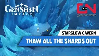 Thaw All The Shards Out Genshin Impact Sarglow Cavern In the Mountains Quest