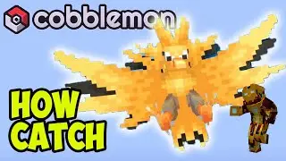 Minecraft How to Get ZAPDOS In Cobblemon (2024, FAST)