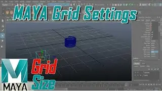 How to change Maya Grid Size | Grid Size Setting in Maya | Important Grid Setting