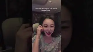 240918 ヒョソン 전효성 Tiktok Live