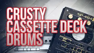 Getting Gritty Saturated Drum Samples Out of an Old Tape Deck - Free Samples at the End