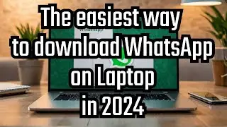 how to download WhatsApp in laptop