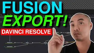 Davinci Resolve Export and Import Fusion Composition | Davinci Resolve Tutorial