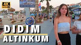 Didim ALTINKUM Evening Walk | 3 July 2022  [4K UHD 60 fps]