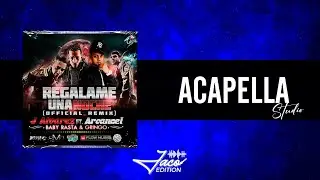 J Alvarez, Arcangel Feat. Baby Rasta & Gringo - Regalame Una Noche Remix (Acapella Studio)