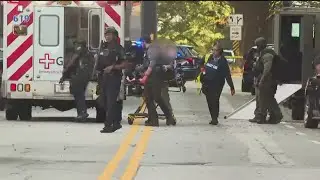 APD officer, suspect taken to Grady Hospital after Midtown Atlanta shooting