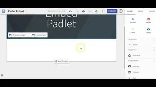 Embed Padlet in Google Sites